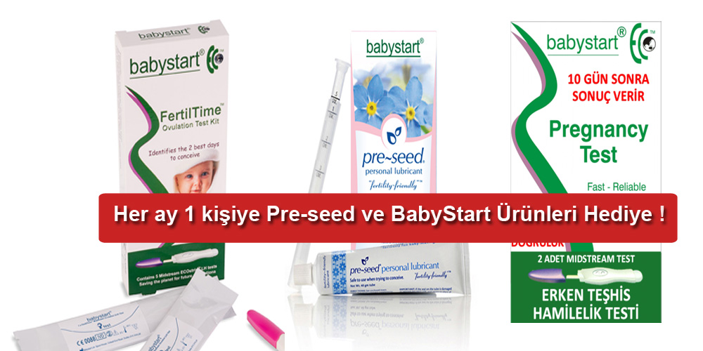 PRE-SEED ve Baby Start Ürünleri ; www.cocukistiyorum.com kullanıcılarına he...