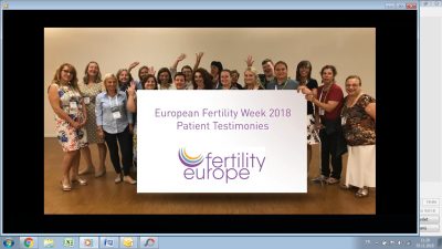 05-11 Kasım 2018 Avrupa Doğurganlık Farkındalık Haftası – Europe Fertility Week 2018  EFW2018