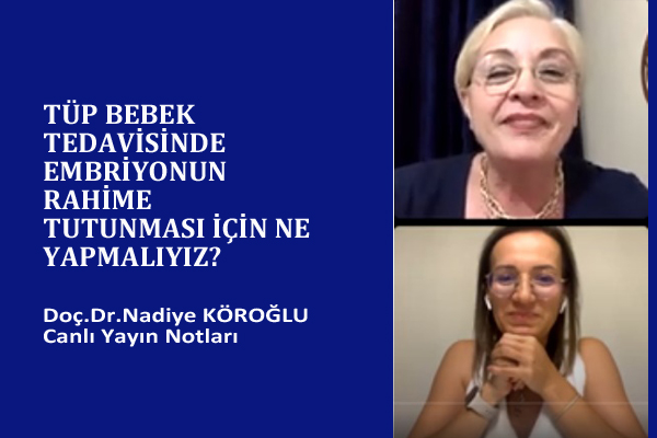 Tüp Bebekte Embriyonun Rahime Tutunması İçin Neler yapmalıyız?