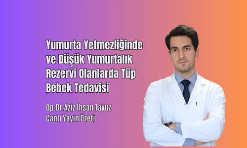 Yumurta Yetmezliği ve Düşük Yumurtalık Rezervi Olanlarda Tüp Bebek Tedavisi
