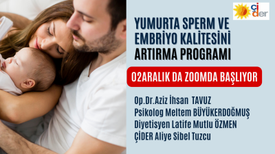 Yumurta, Sperm ve Embriyo Kalitesini Artırma Çalışması