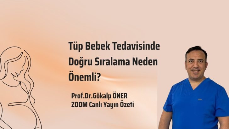 Tüp Bebek Tedavisinde Doğru Sıralama Neden Önemli? Prof.Dr.Gökalp Öner